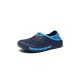 Unisex Hole Hole Shoes Non-Slip Slippers Wear-Resisting Beach Shoes-Blue